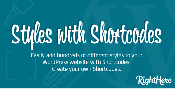 Styles with Shortcodes