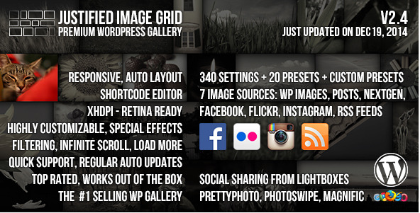 Justified Image Grid