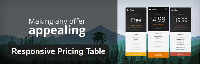 Responsive Pricing Table