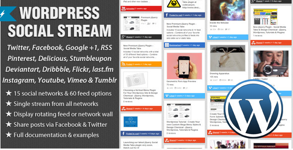 WordPress Social Stream